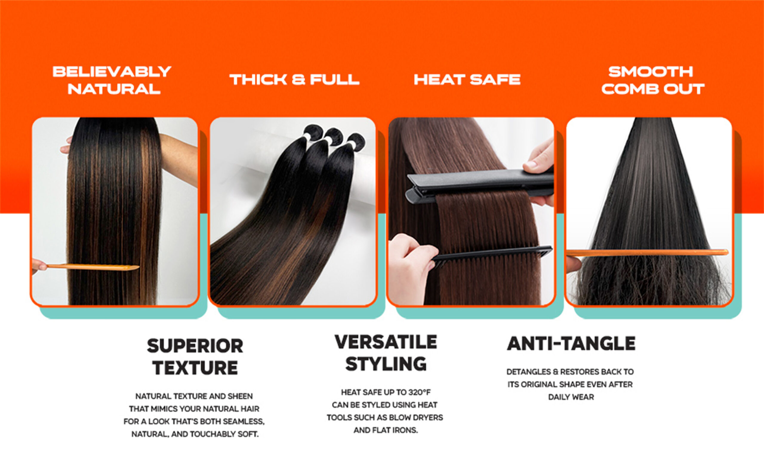 1pc body wave (24″)