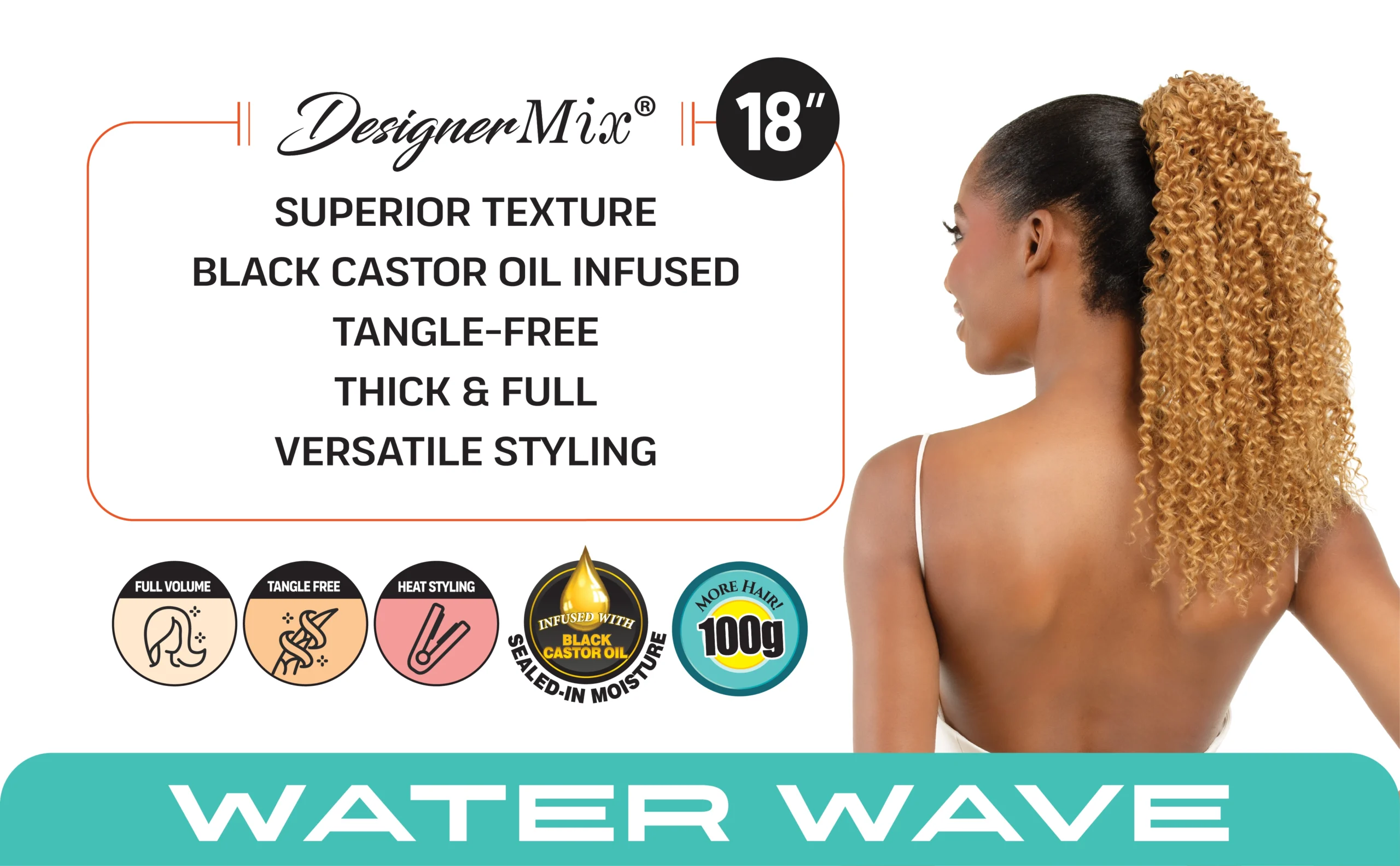 1pc body wave (24″)