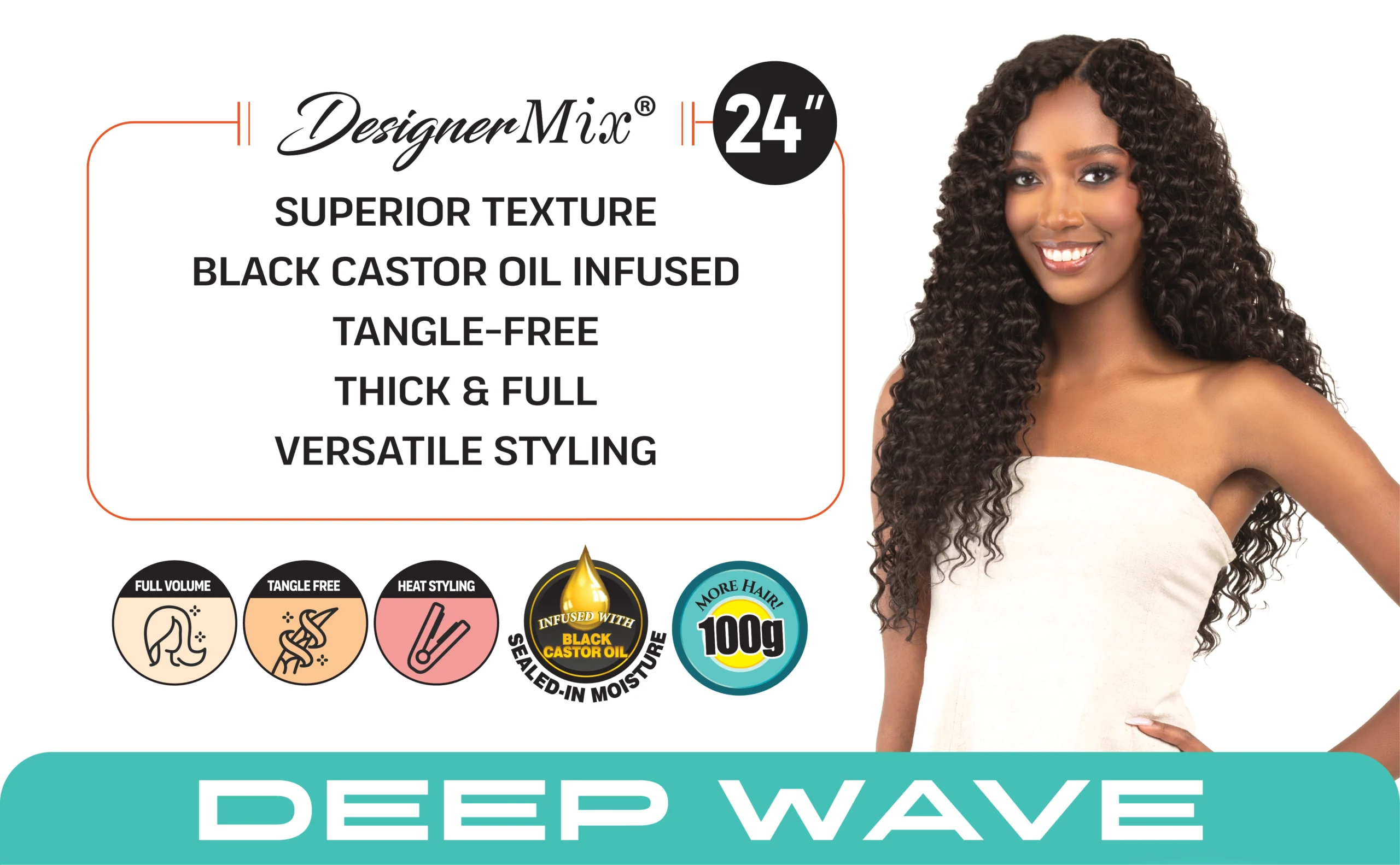 1pc body wave (24″)