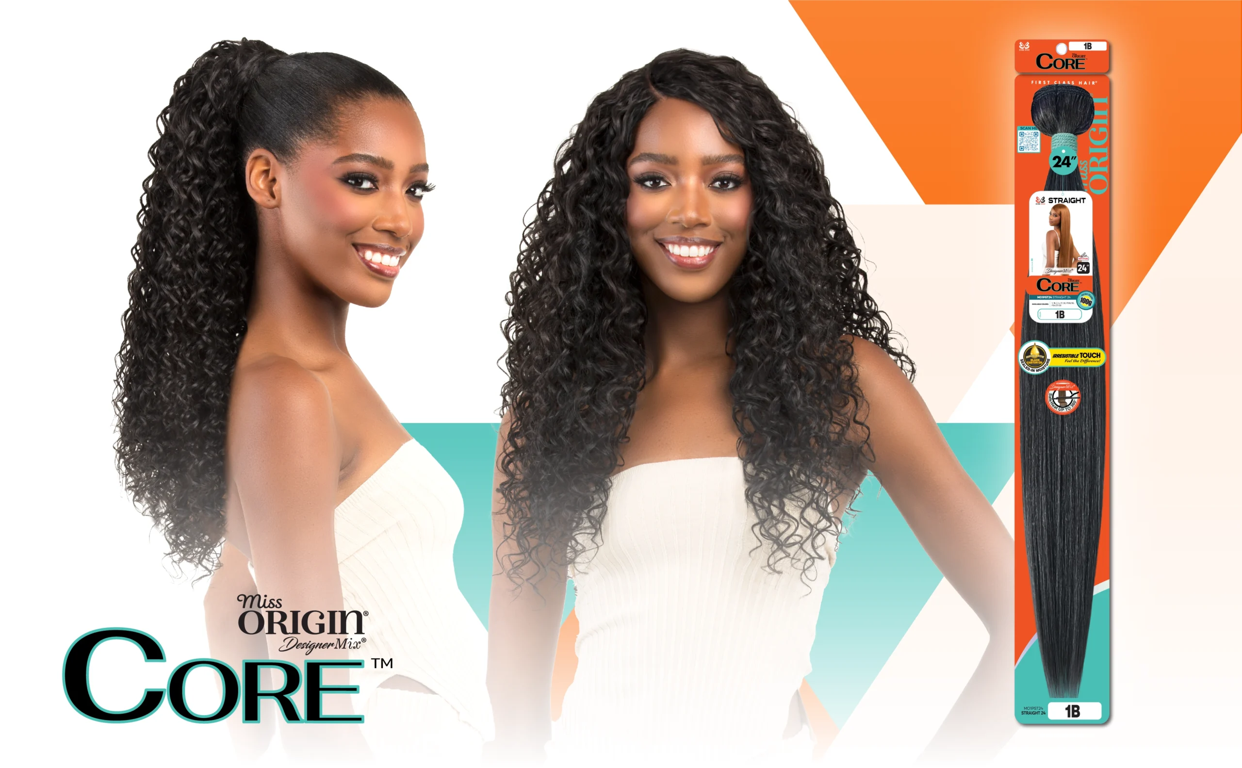 1pc deep wave (24″)