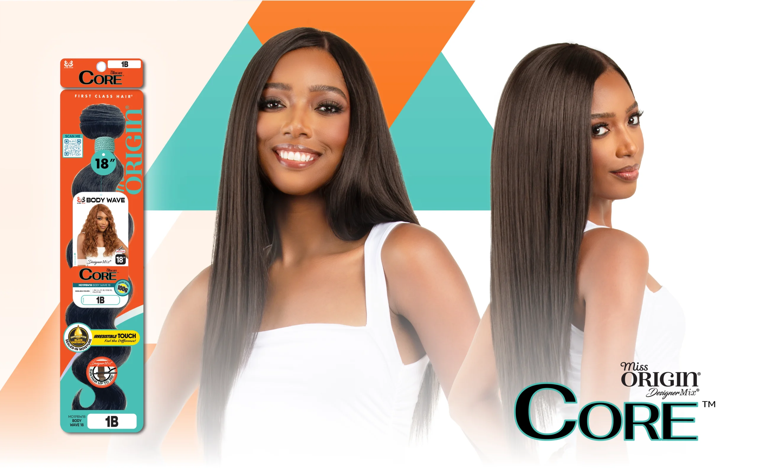 1pc straight (24″)