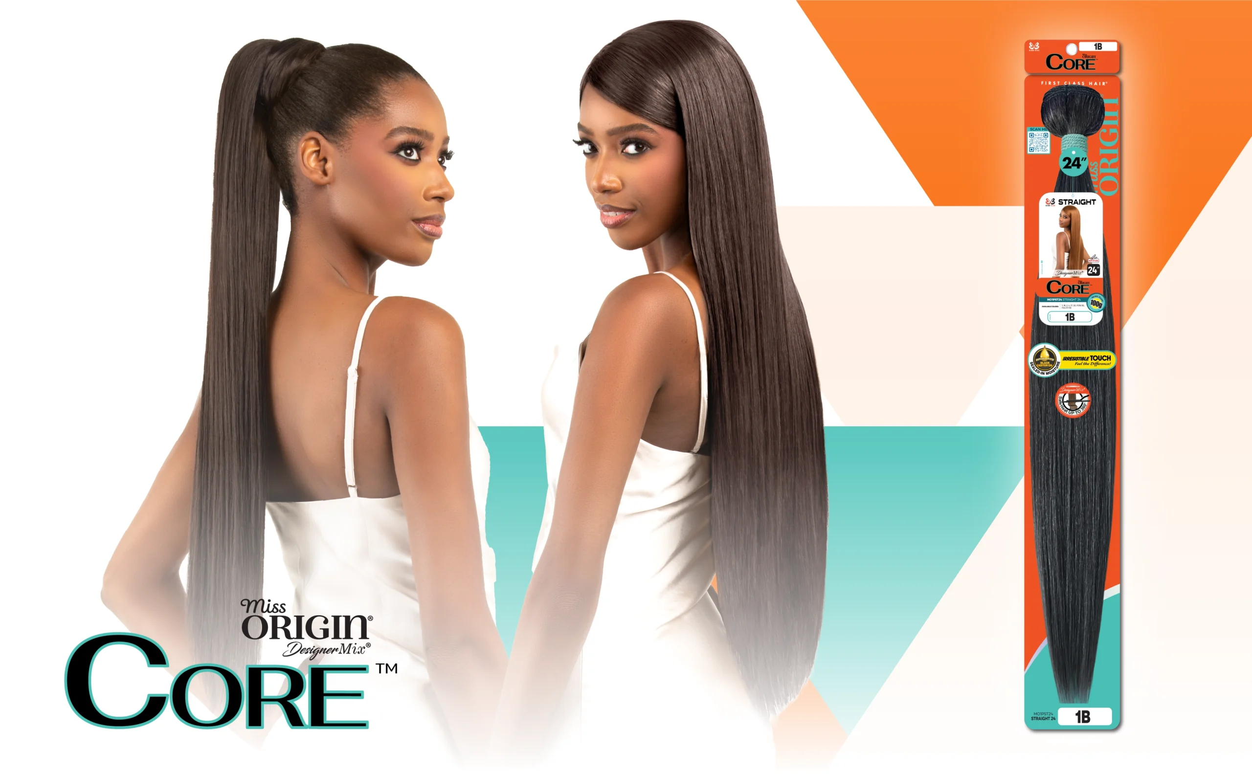 1pc straight (24″)